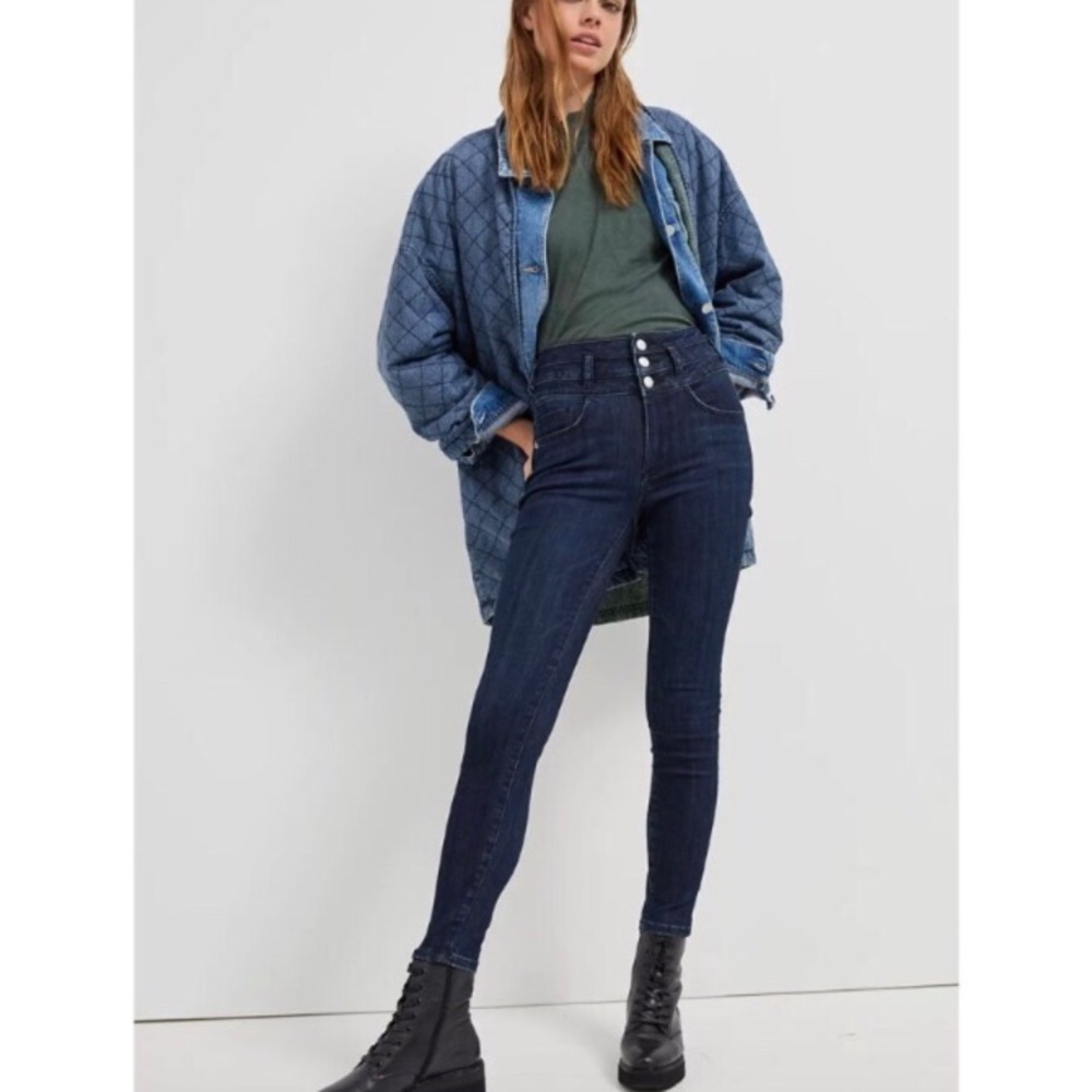 Anthropologie Pilcro High Waist Skinny jeans NWOT new size 32